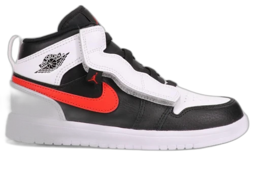 Jordan 1 Mid Alt Black Child Red White (PS)