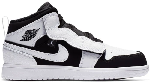 Jordan 1 Mid Alt White Black (PS)