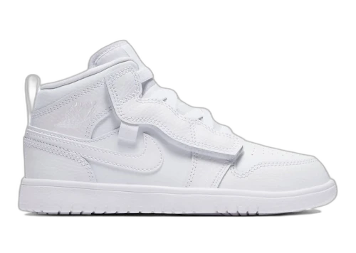 Jordan 1 Mid Alt Triple White (PS)