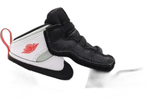 Jordan 1 Mid Alt White Black Red Spruce (TD)