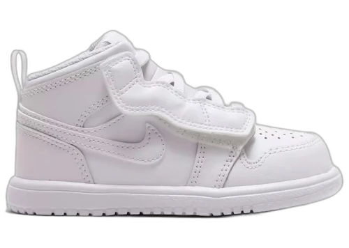 Jordan 1 Mid Alt Triple White (TD)