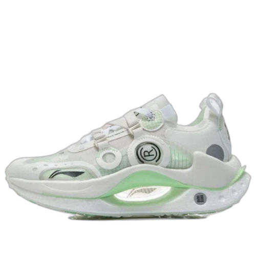 Li-Ning Shadow CRC Low 'White Green' (Women's)