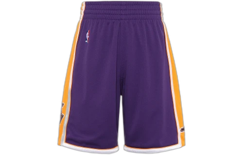 Mitchell & Ness NBA Authentic Shorts Los Angeles Lakers Road 2008-09 'Purple Yellow'