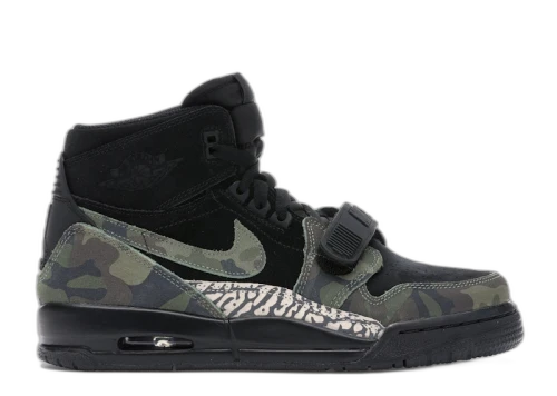 Jordan Legacy 312 Black Camo Green (GS)