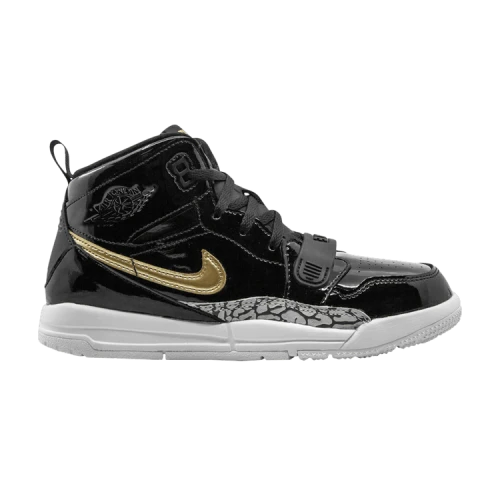 Jordan Legacy 312 PS 'Black Metallic Gold'