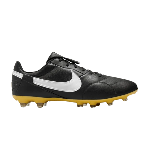 Nike Premier III FG Black White Amarillo