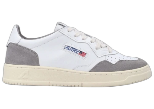 Autry Medalist Leather Low White Vapor