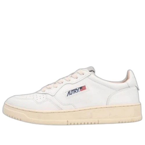 AUTRY Medalist Leather Trainers 'White'