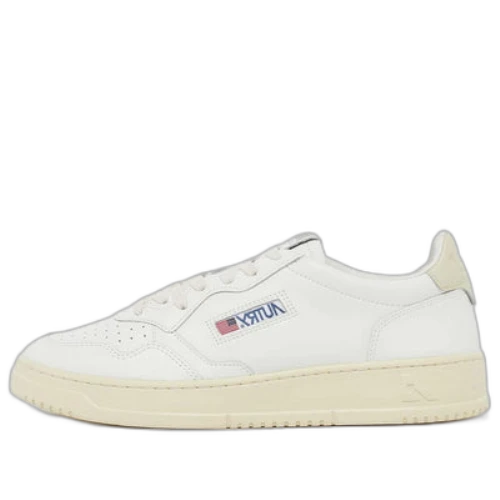 AUTRY Medalist Low Leather 'White'
