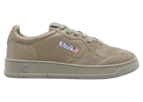 Autry Medalist Leather Low Green