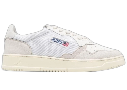 Autry Medalist Nubuck White