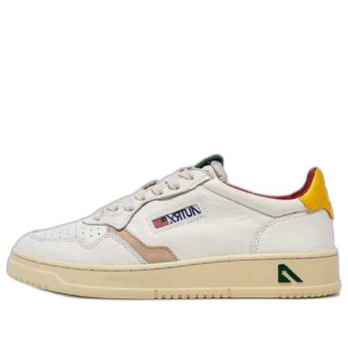 Autry Medalist Low Leather 'White Multi-color' (Women's)
