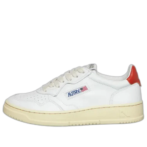 Autry Medalist Low Leather 'White Rust Cream' (Women's)