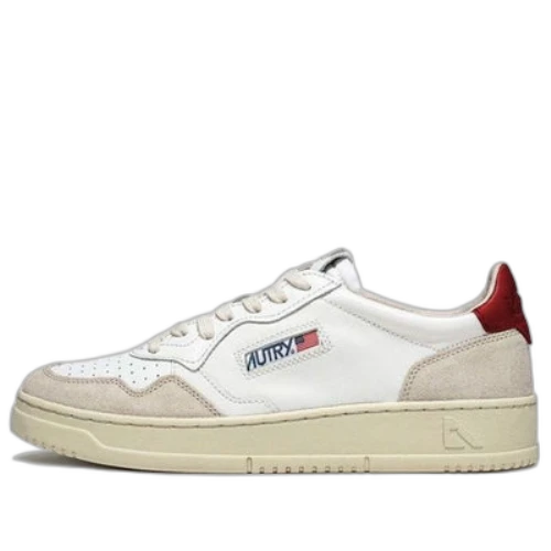 Autry Medalist Low 'White Red Suede' (Women's)