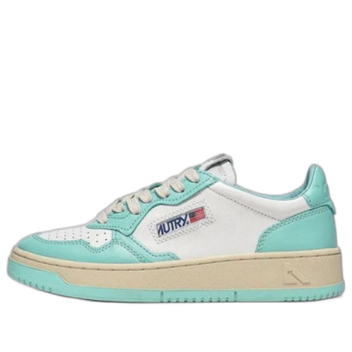 AUTRY Medalist Low Top Bicolor 'White Teal' (Women's)
