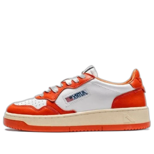 AUTRY Medalist Low Top Bicolor 'White Orange' (Women's)