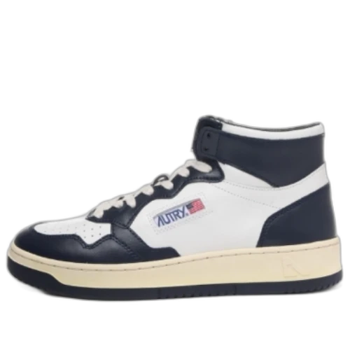 Autry Medalist Mid 'White Navy'