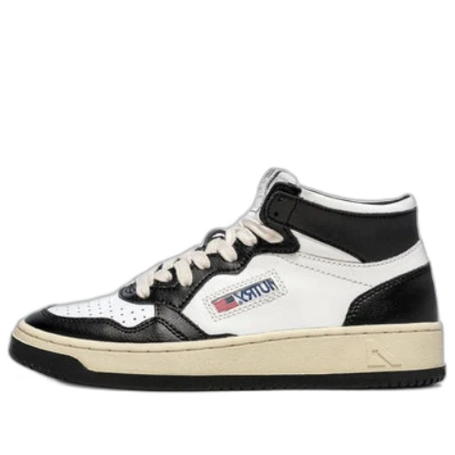 AUTRY Medalist Mid Bicolor 'White Black' (Women's)