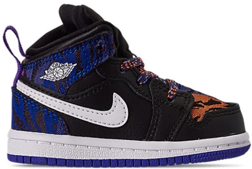 Jordan 1 Mid Multi-Color Tiger Stripe (TD)