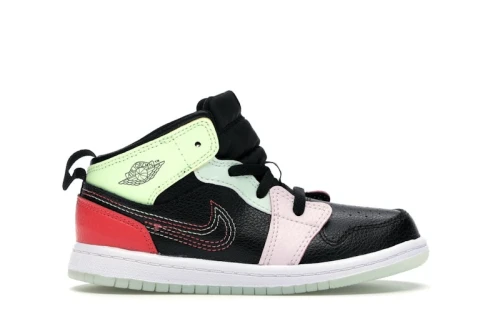 Jordan 1 Mid Glow-In-The-Dark (TD)