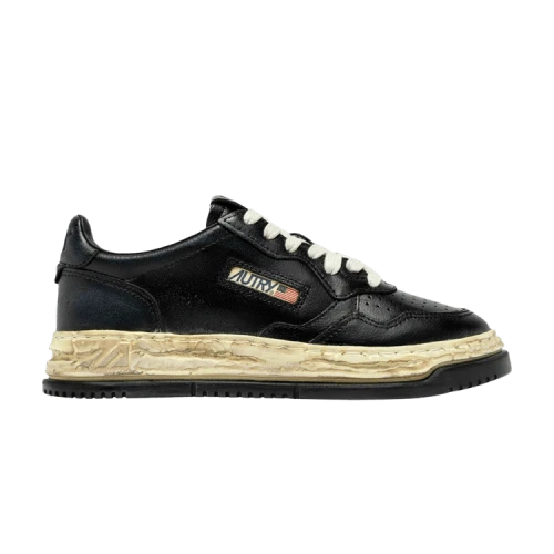 Autry Medalist Low Super Vintage Maison Mihara Yasuhiro General Scale Black (Women's)
