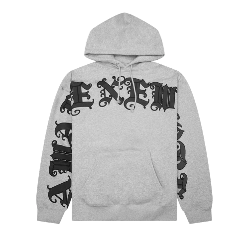 Awake NY Old English Hoodie 'Heather Grey'
