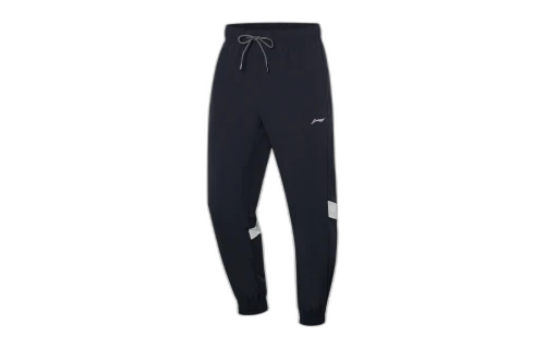 Li-Ning Casual Pants 'Black White'
