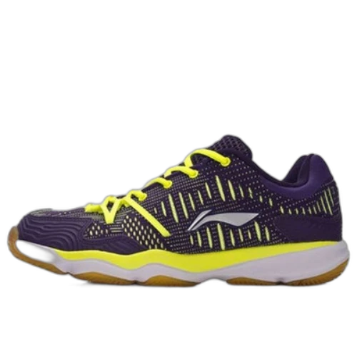 Li-Ning Double Jacquard 'Purple Neon Yellow'