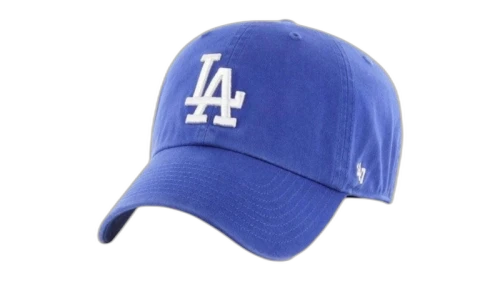 47 Brand Los Angeles LA Dodgers Clean Up Hat Home Cap Blue