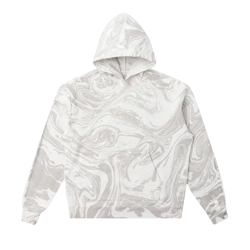 John Elliott Marble Dye Hoodie 'Grey'