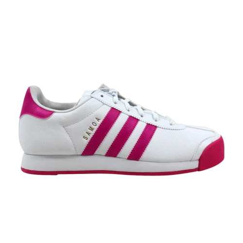 Adidas Samoa Perforated GS 'White Pink'