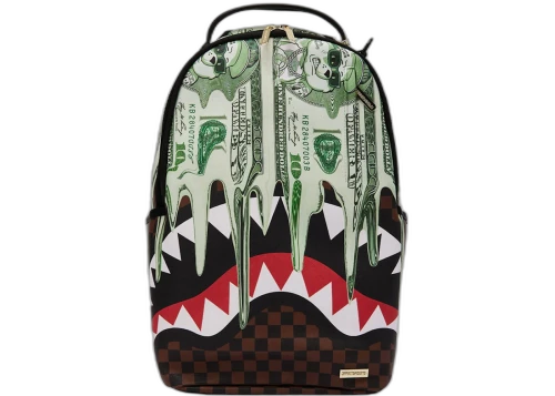 Sprayground Money Drippin Dollars Backpack Multicolor
