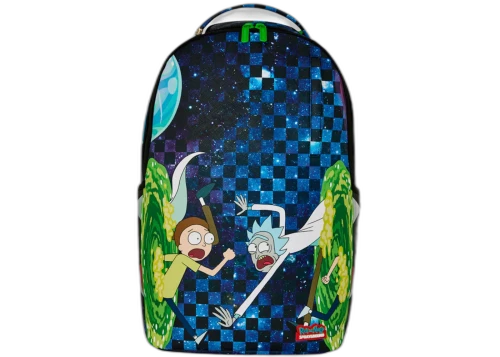 Sprayground Rick and Morty Portal Jumping Backpack Multicolor