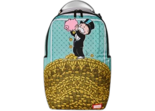 Sprayground Monopoly Money Pile Backpack Multicolor