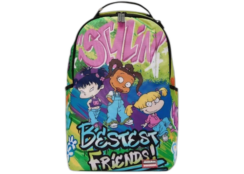 Sprayground Rugrats Girl Graffiti Backpack Multicolor