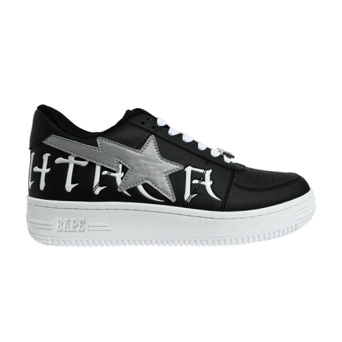 Bapesta Low 'Black Reflective'