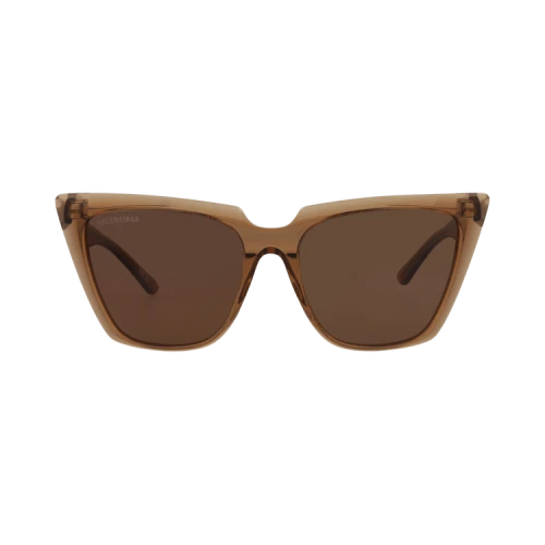 Balenciaga Cat Eye-Frame Acetate Sunglasses Brown Brown Brown (BB0046S-30007968-007)