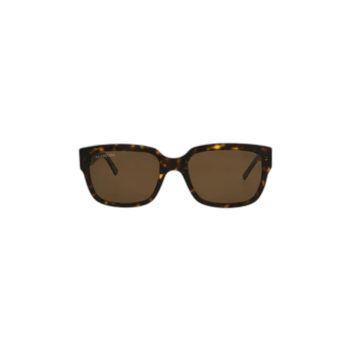 Balenciaga Square Sunglasses 'Havana/Brown'