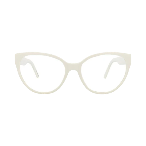 Balenciaga Cat Eye-Frame Acetate Optical Frames White White Transparent (BB0064O-30008234-003)