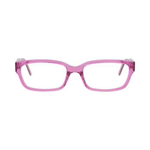 Balenciaga Square-Frame Acetate Optical Frames Pink Pink Transparent (BB0065O-30008235-007)