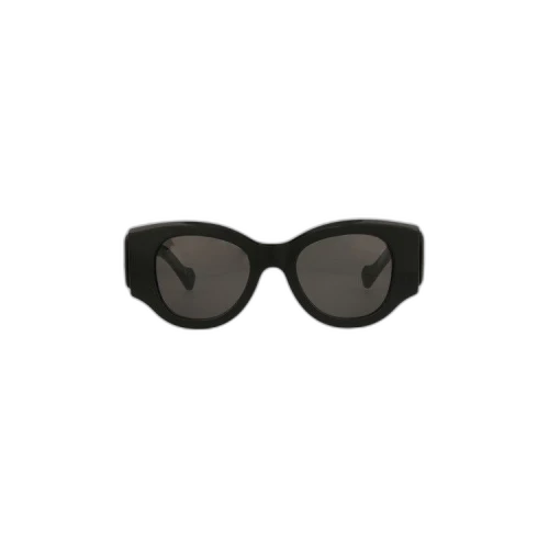 Balenciaga Round Sunglasses 'Black/Grey'
