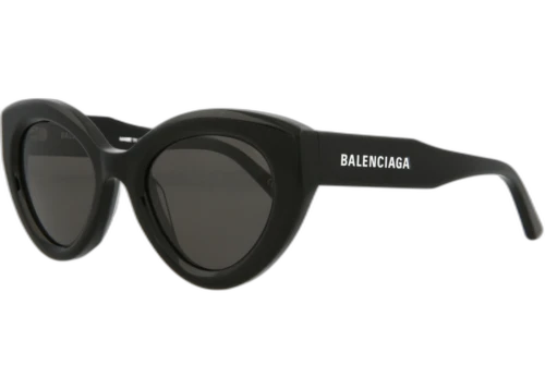 Balenciaga Cat Eye Sunglasses Black/Black/Grey (BB0073S-30008393-001)