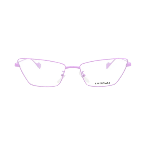 Balenciaga Cat Eye-Frame Metal Optical Frames Violet Violet Transparent (BB0091O-30008429-004)