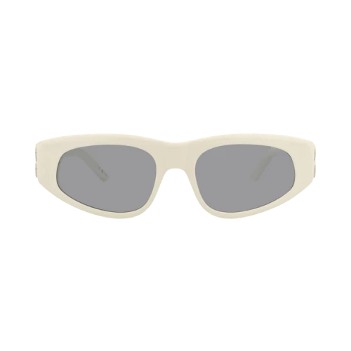 Balenciaga Cat Eye-Frame Recycled Acetate Sunglasses White Silver Silver (BB0095S-30008868-021)
