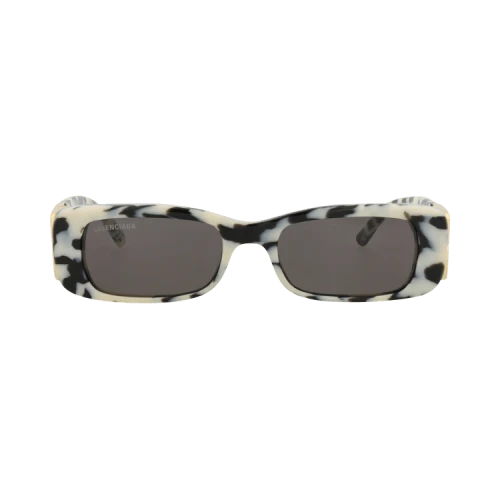 Balenciaga Square-Frame Recycled Acetate Sunglasses Havana Gold Grey (BB0096S-30008871-005)