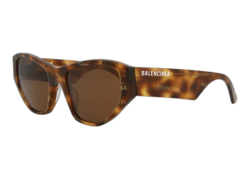 Balenciaga Cat Eye Sunglasses Havana/Havana Brown (BB0097S-30008869-003)