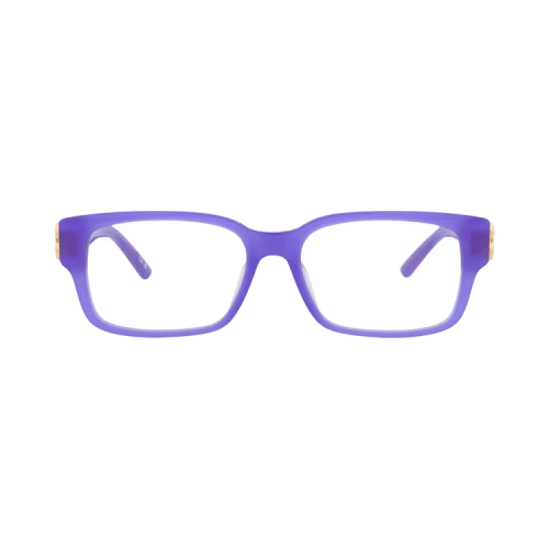 Balenciaga Square-Frame Acetate Optical Frames Violet Gold Transparent (BB0105O-30008979-003)