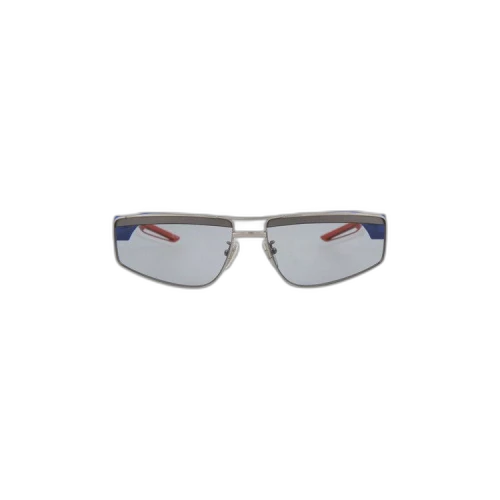 Balenciaga Square Frame Sunglasses 'Silver'