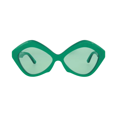 Balenciaga Cat Eye-Frame Acetate Sunglasses 'Green Green Green'