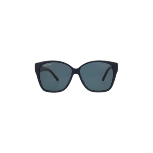 Balenciaga Geometric Sunglasses 'Blue/Silver/Blue'